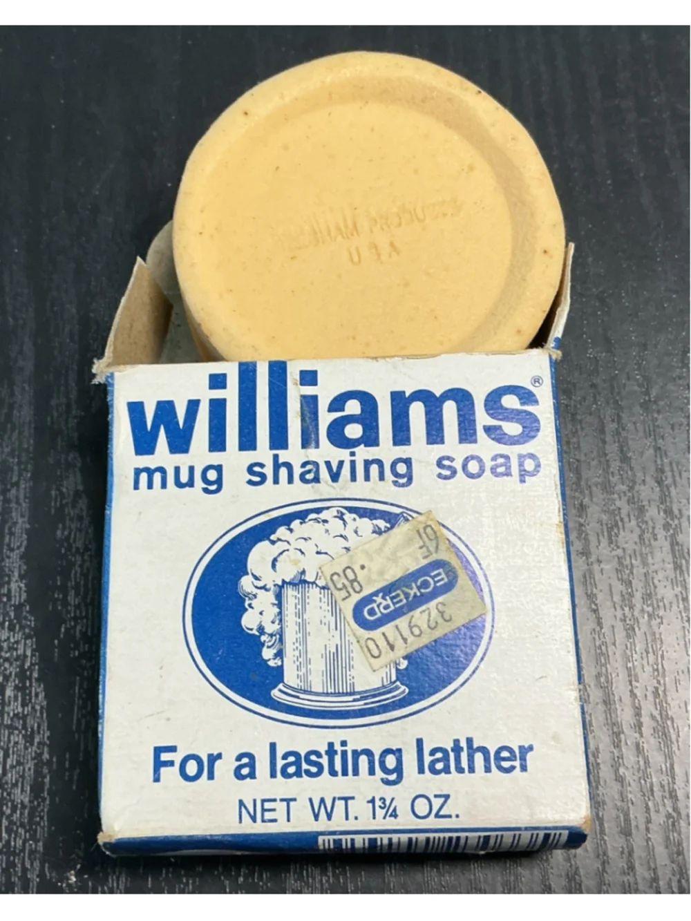Vintage Williams Mug Shaving Soap Bar
